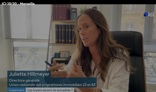 Encadrement des loyers : l'UNPI 13 & 83 interrogée par France 3 Encadrement des loyers : l'UNPI 13 & 83 interrogée par France 3